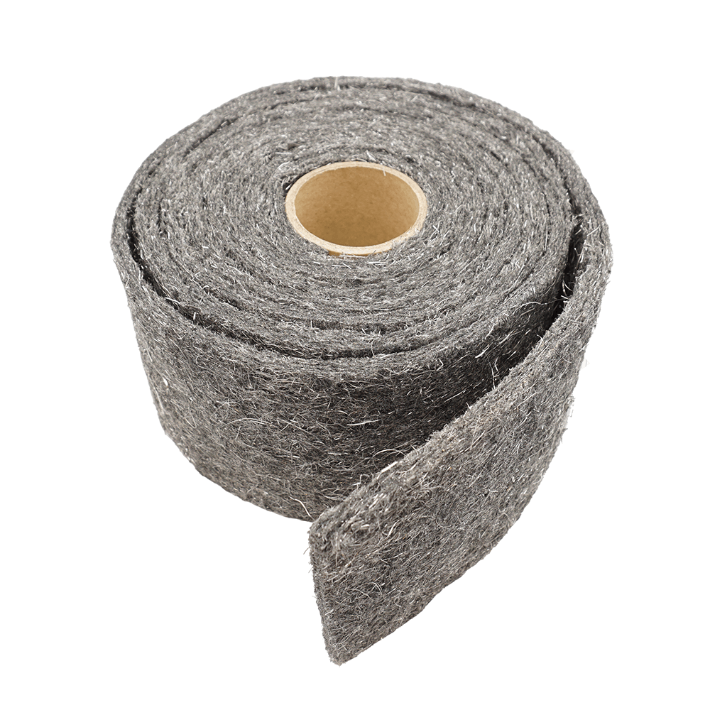 Gnaverstop Ståluld 10 cm x 3 m