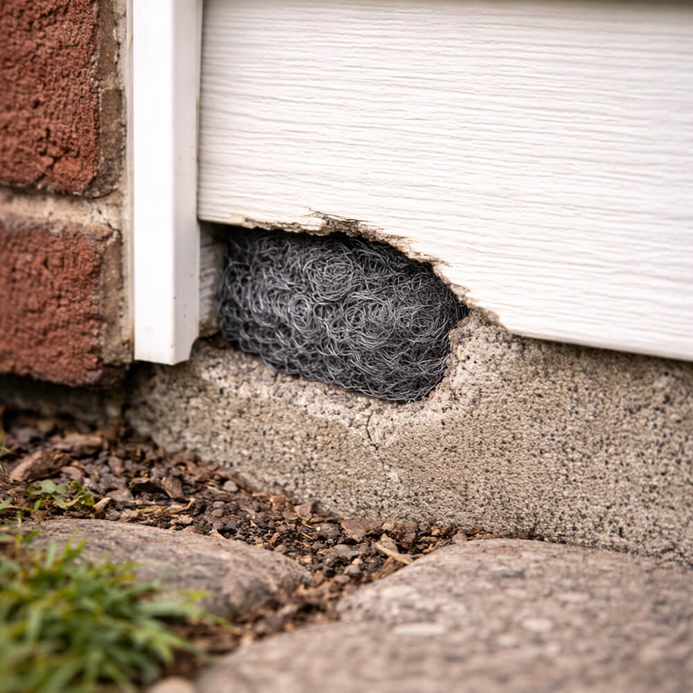 Gnaverstop Ståluld 5 x 50 cm | Pestis® Miljø