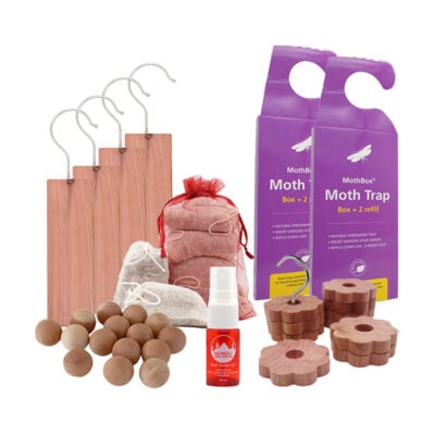 Værdipakke | Cedertræ + Mølfælde | Mothbox®