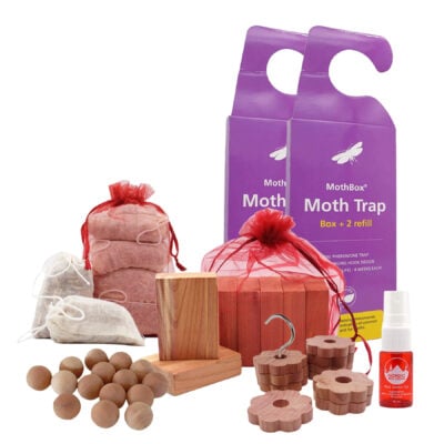Værdipakke | Cedertræ + Mølfælde | Mothbox®