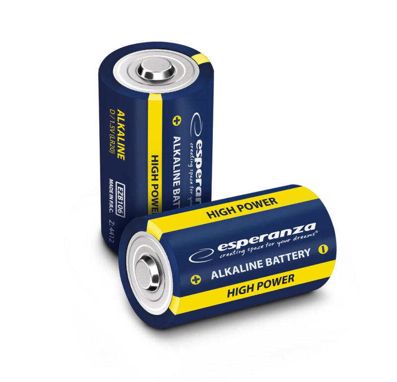 ESPERANZA® | D-batteri 2-pak