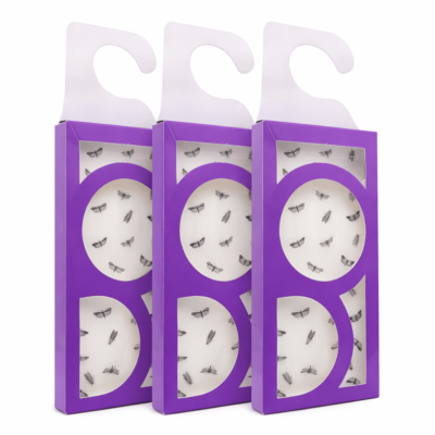 Storpakke | 3 stk. Mølfælde + 6 stk. limark | MothBox®