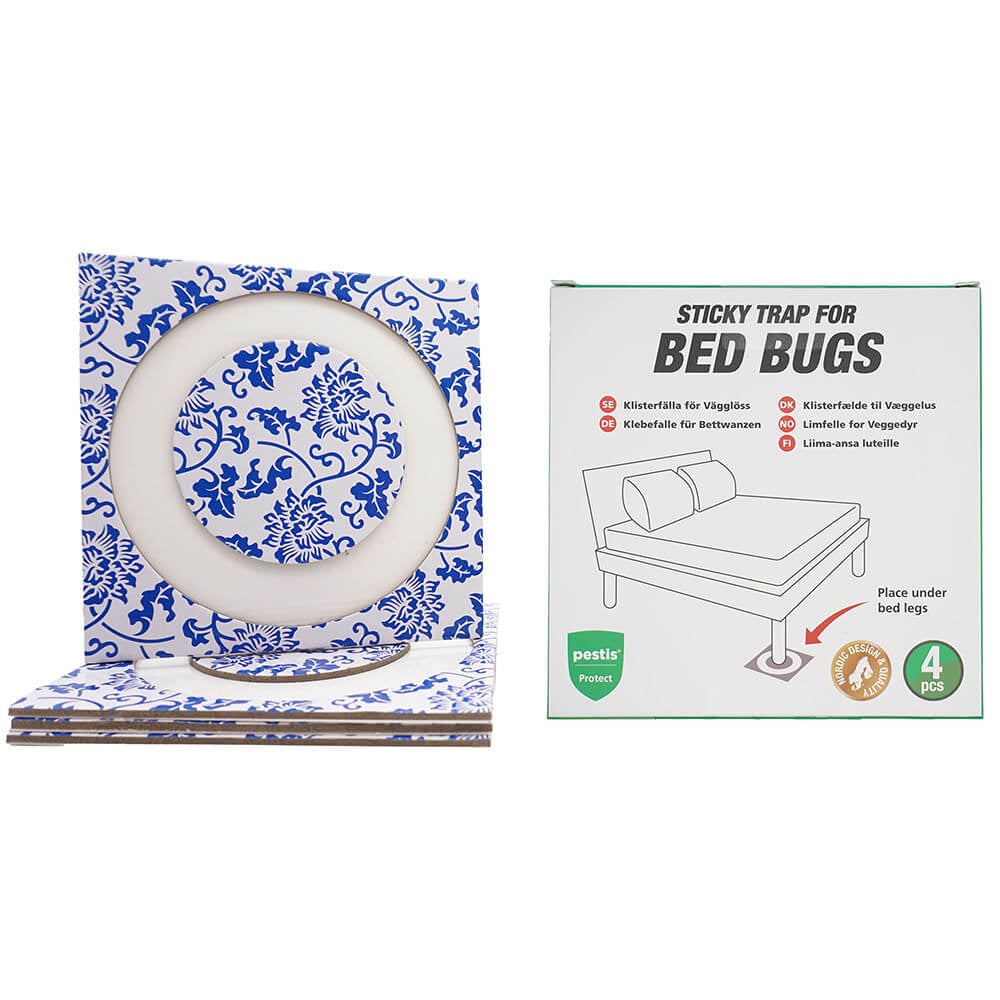 Væggelus Limfælde Sengben 4-pak Pestis Protect® + Fælder