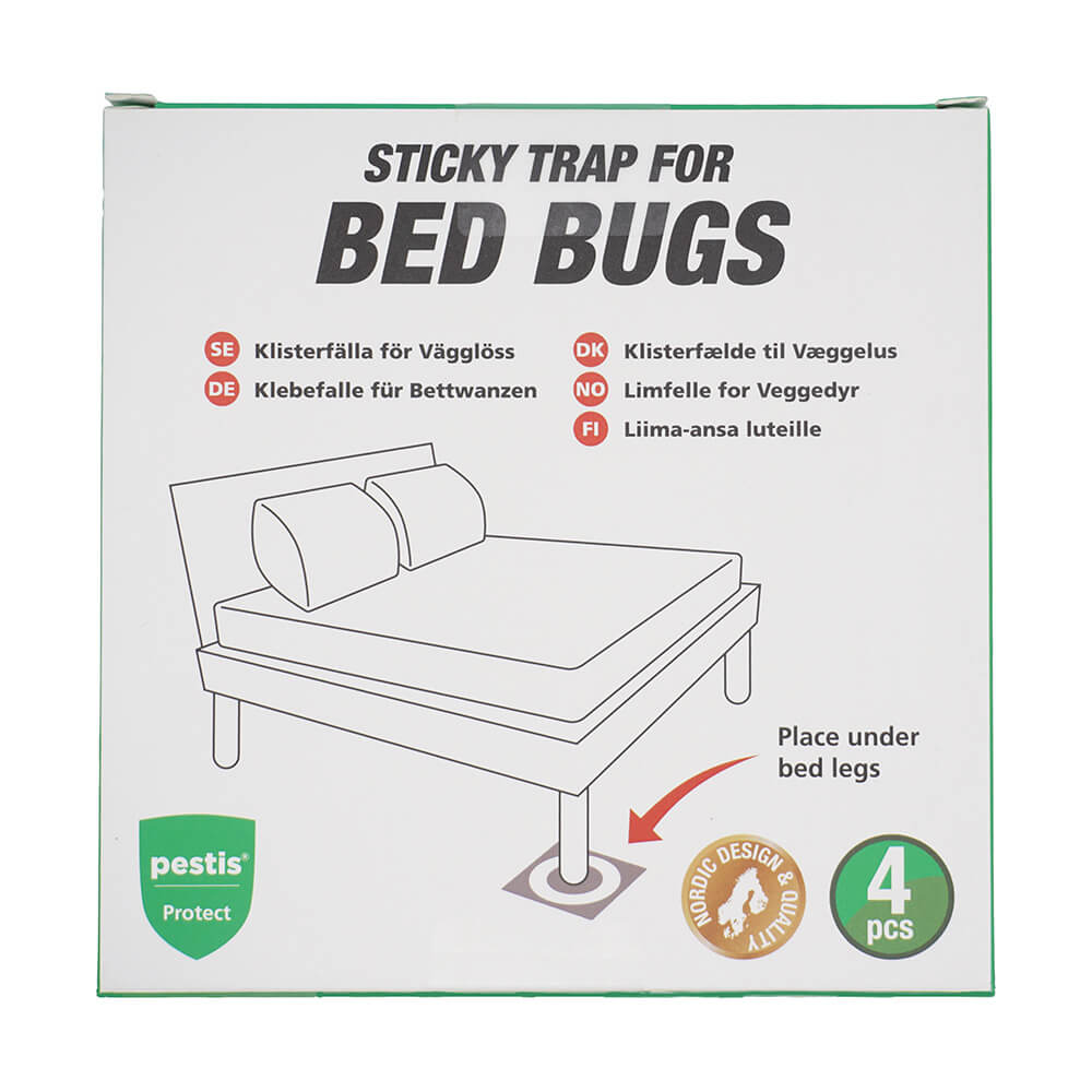 Væggelus Limfælde Sengben 4-pak _ Pestis Protect®