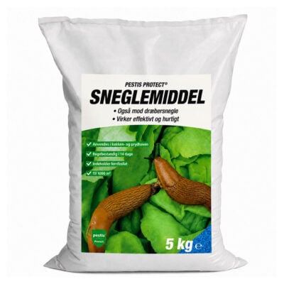 Sneglemiddel | Mod snegle 5 kg / 1000 kvm | Pestis Protect®