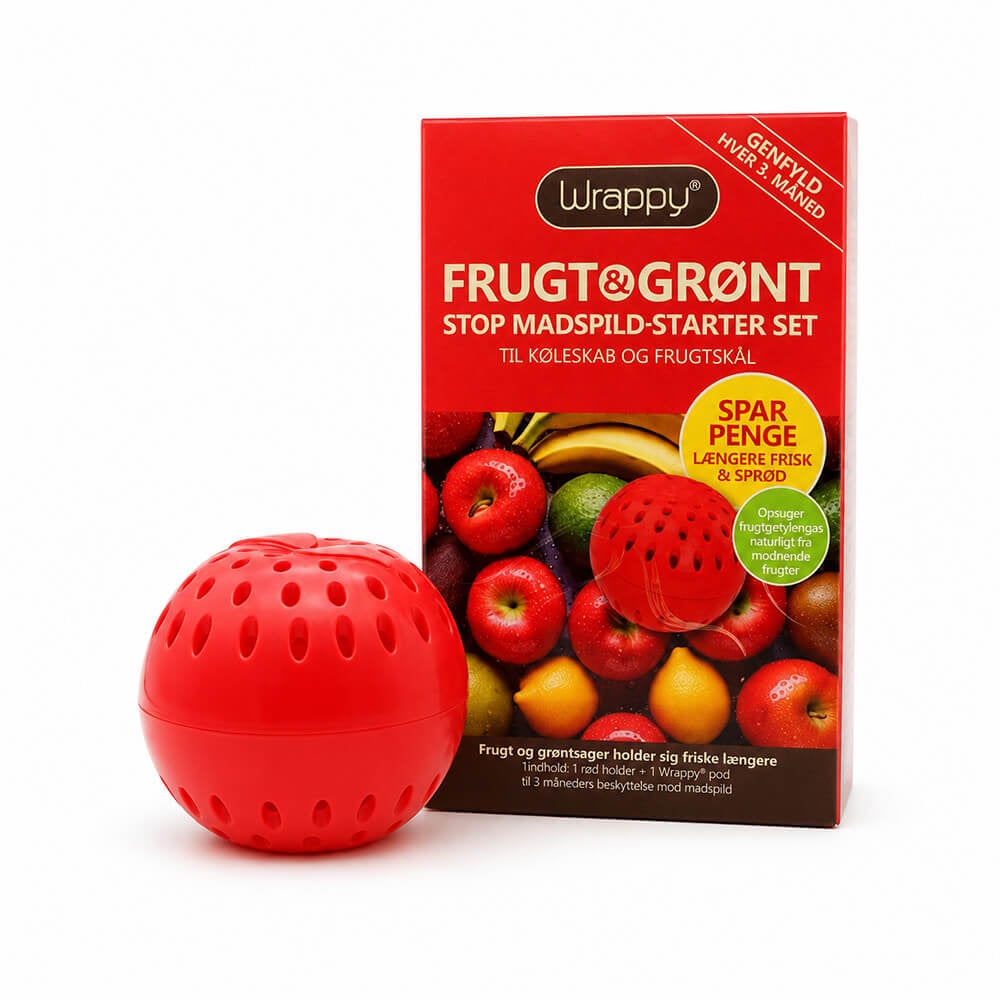 Startsæt til frisk frugt og grønt | Wrappy Pods®