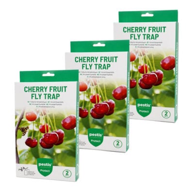 Storpakke | 3 stk. Kirsebærfluefælde 2-pak | Pestis Protect®