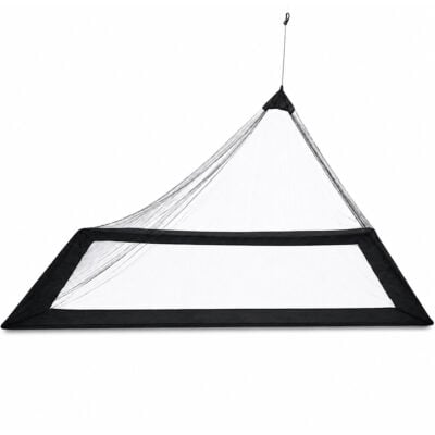Mygge- og Insektnet til Sovepose Sort 220x120x110 cm