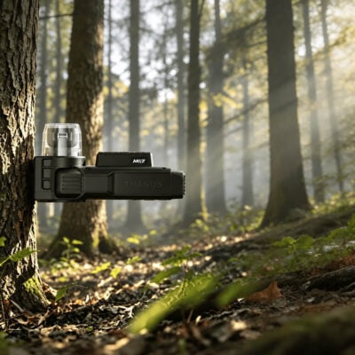 Thanos® MK47 Elektrisk Muse- & Rottefælde + Stativ Miljø 2